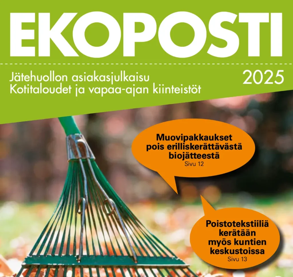 EKOposti 2025 - asiakasjulkaisun kansikuva